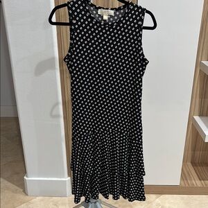 Black and White Michael Kors Polka dot Dress
